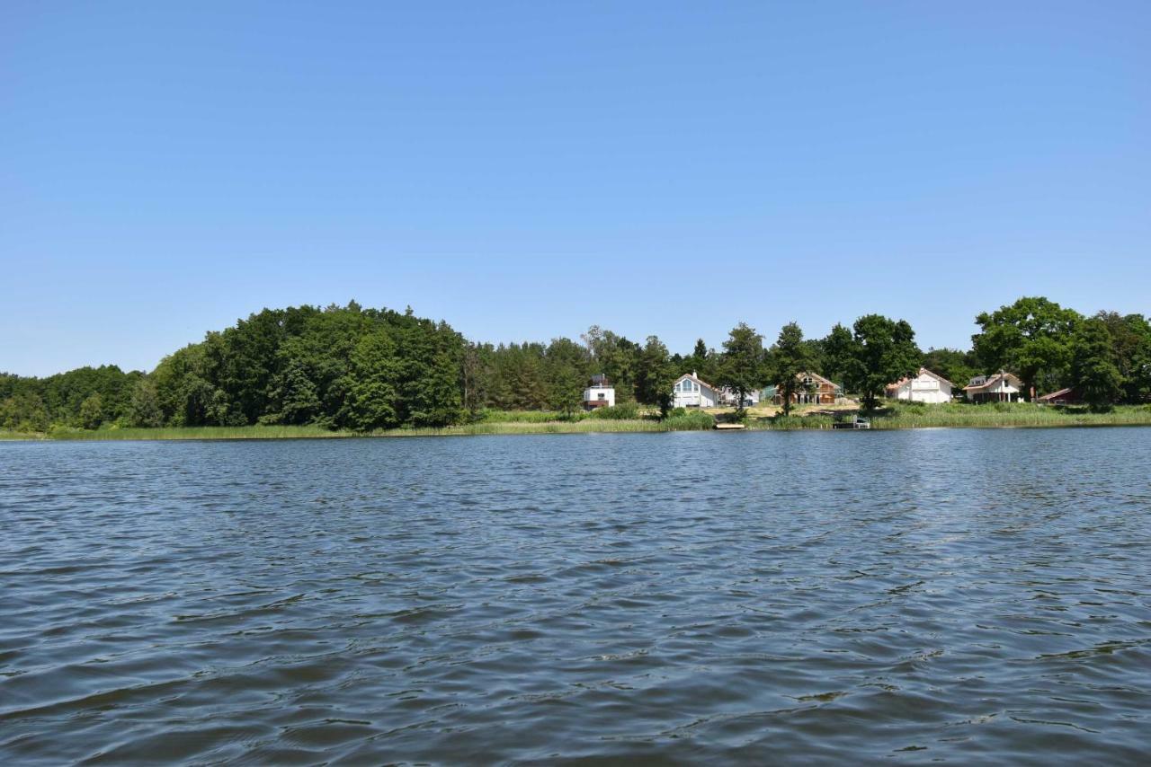 Luxus-See-Domizil Mit Sauna, Kamin Und Boot-130 Qm Fuer 6 Personen Krakow am See Exterior photo